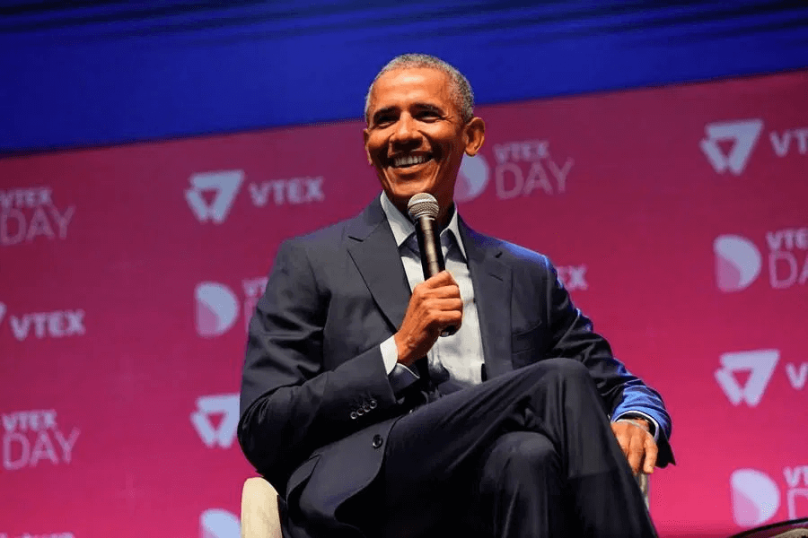 Barack Obama no VTEX Day